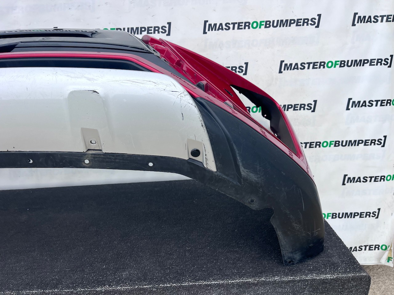 Mitsubishi Eclipse Cross Hatch 2017-2021 Front Bumper 4 Pdc +jets Genuine [m508]
