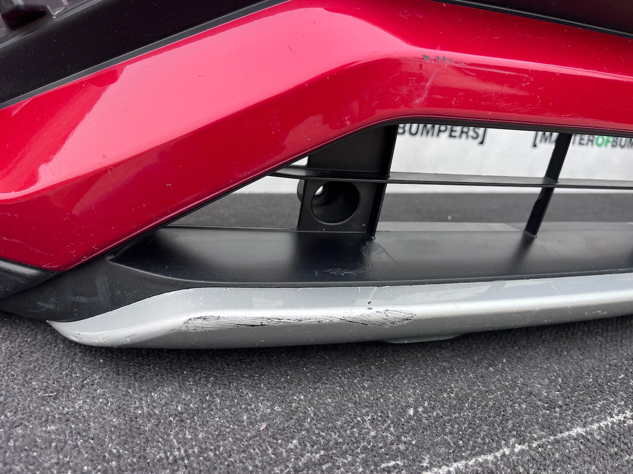 Mitsubishi Eclipse Cross Hatch 2017-2021 Front Bumper 4 Pdc +jets Genuine [m508]