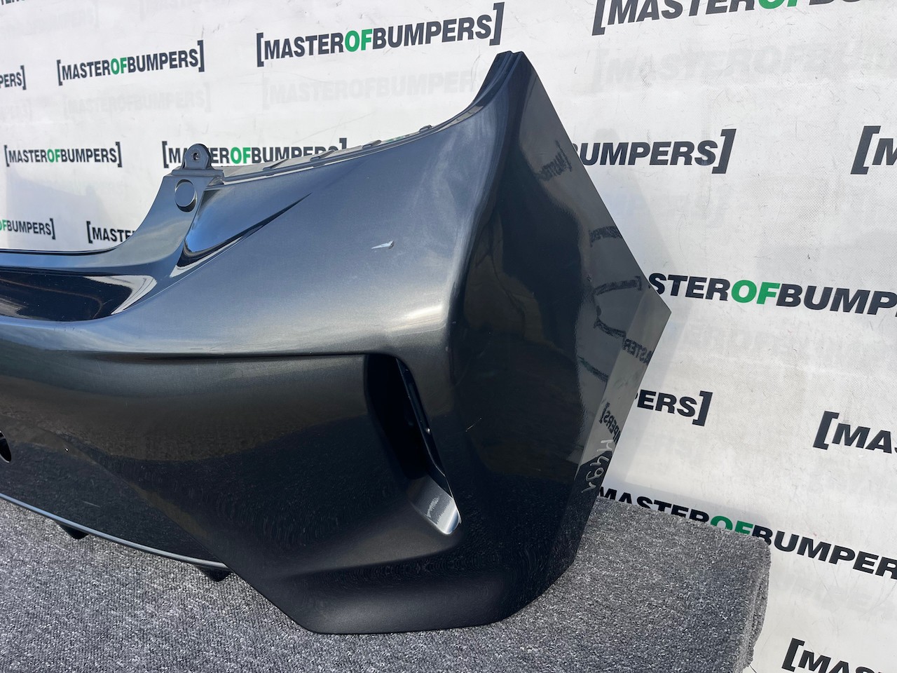 Mitsubishi Mirage Design 2020-2024 Rear Bumper No Pdc Genuine [m491]