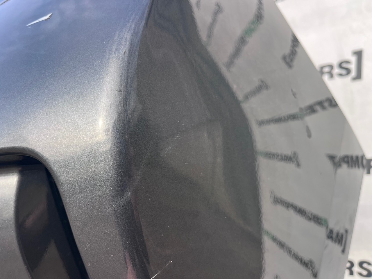 Mitsubishi Mirage Design 2020-2024 Rear Bumper No Pdc Genuine [m491]