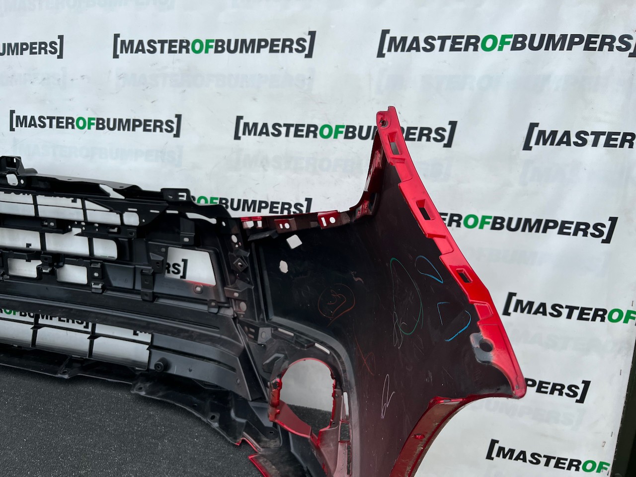 Mitsubishi Outlander Ls Phev Mk3 2017-2021 Front Bumper 4 Pdc Jet Genuine [m482]