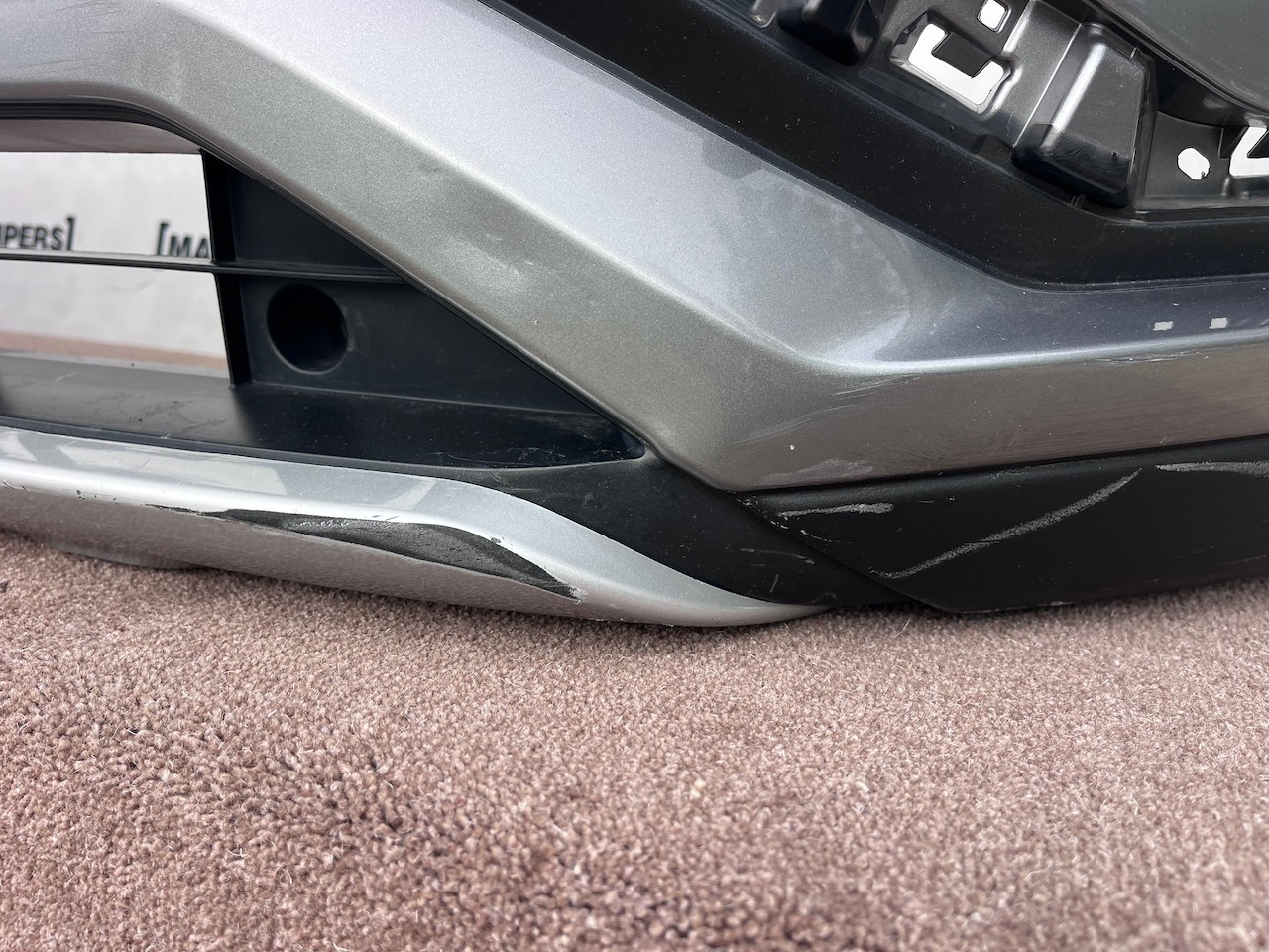 Mitsubishi Eclipse Cross Hatch 2017-2021 Front Bumper 4 Pdc Genuine [m510]