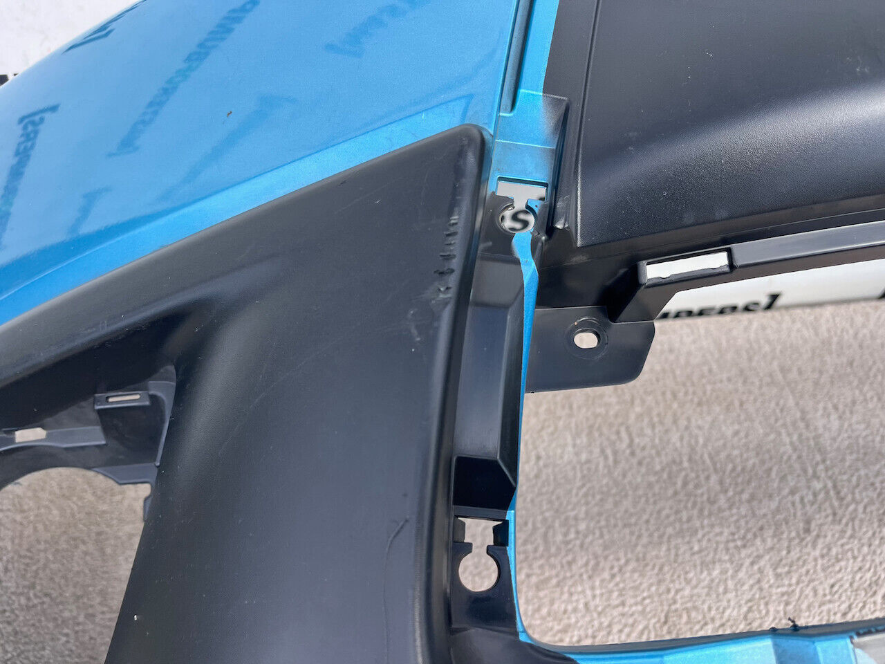 Mitsubishi Asx Intense Mk1 2010-2012 Front Bumper No Pdc + Jets Genuine [m453]