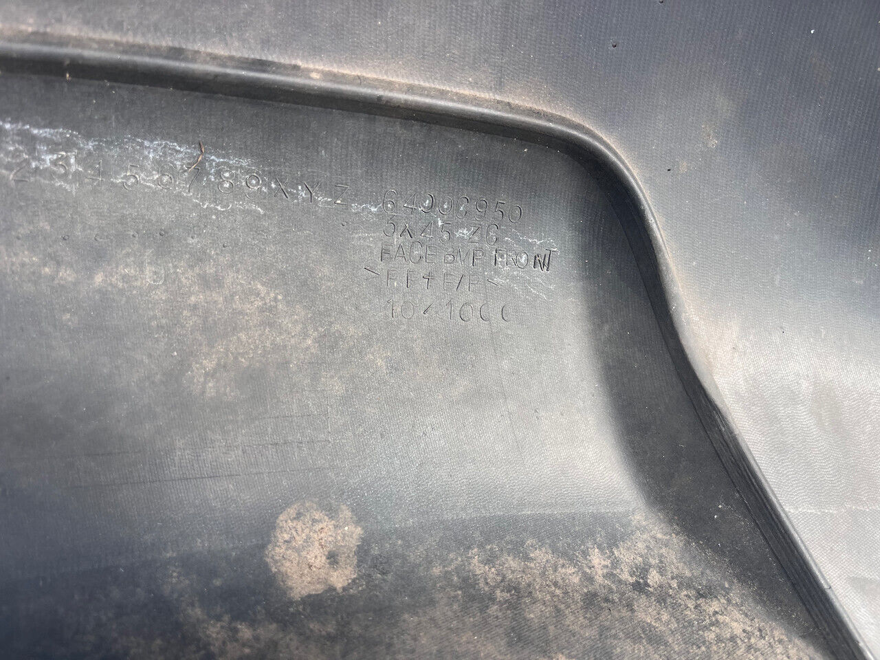 Mitsubishi Asx Intense Mk1 2010-2012 Front Bumper No Pdc + Jets Genuine [m453]