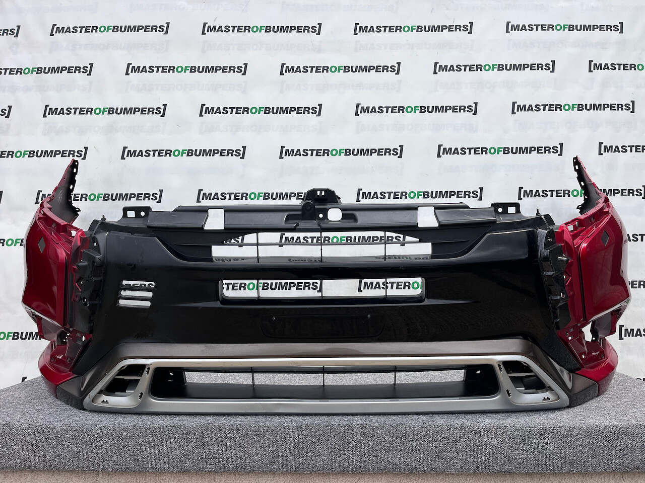 Mitsubishi Outlander Ls Phev Mk3 2017-2021 Front Bumper No Pdc Genuine [m463]