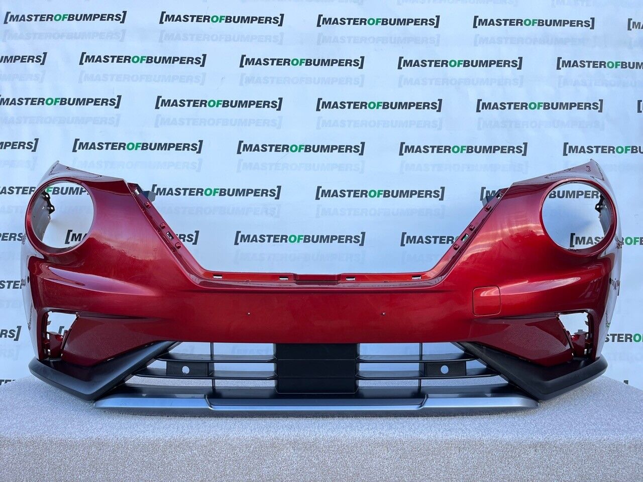 Nissan Juke Mk2 2019 - On Front Bumper Red W/lip Genuine [l499]