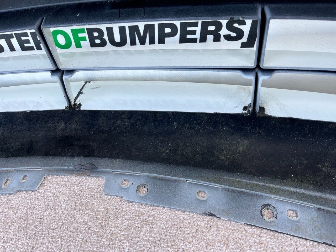 Nissan Note Tekna Sport Hatchback 2012-2016 Front Bumper Genuine [l556]