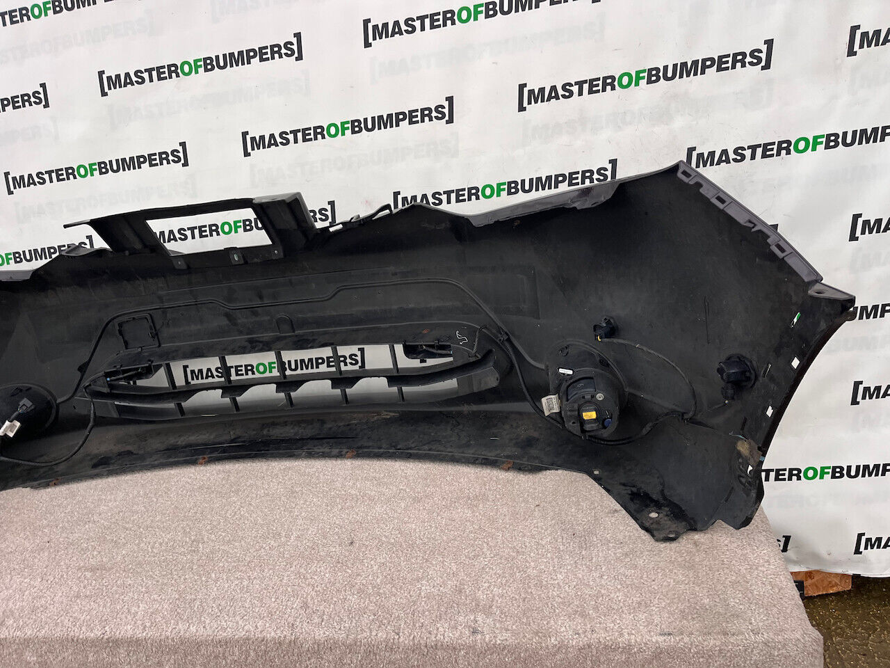 Nissan Qashqai Tekna Mk2 2014-2017 Front Bumper 6 Pdc + Jets Genuine [l573]