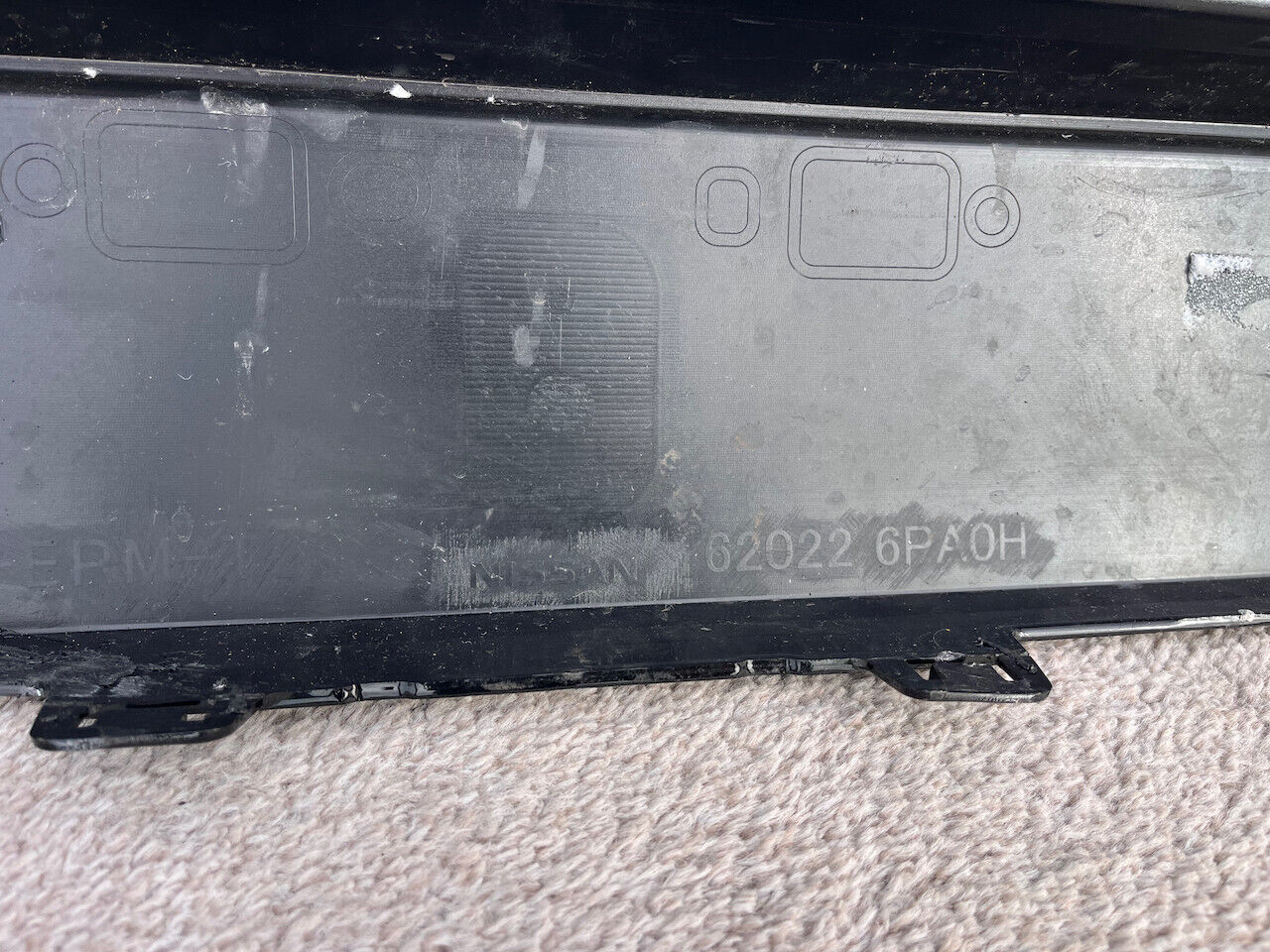 Nissan Juke Tekna N-connecta Mk2 2019 - 2024 Front Bumper 4 Pdc Genuine [l587]