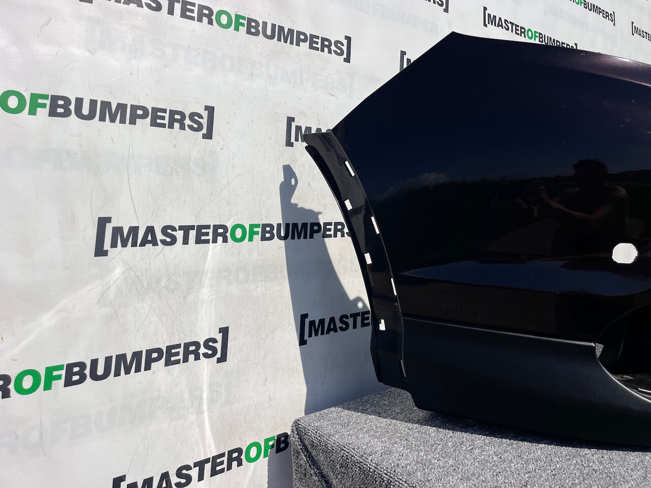 Nissan Qashqai Tekna Mk2 2014-2017 Front Bumper 4 Pdc No Jets Genuine [l625]