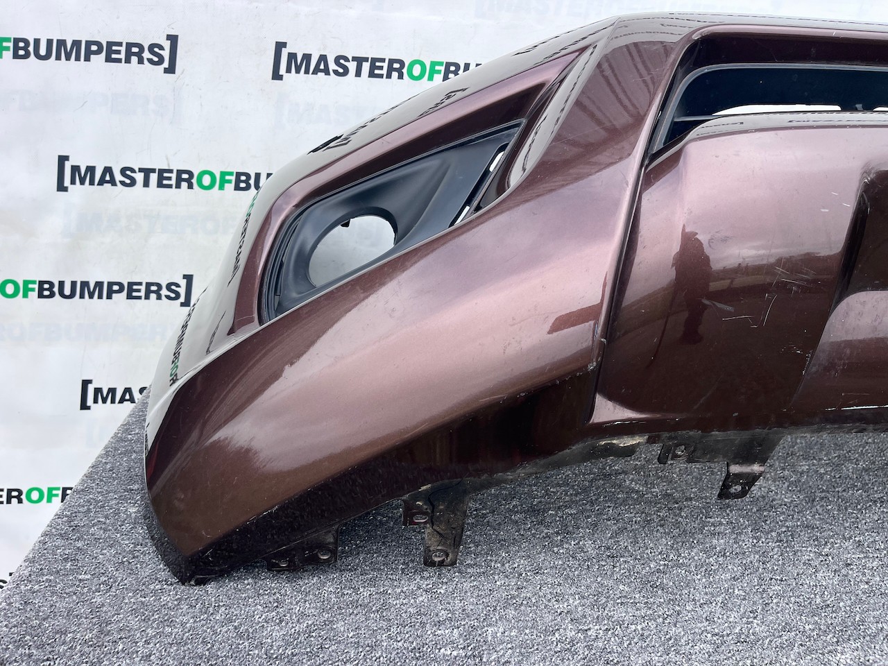 Nissan Navara Tekna Pick Up Mk4 2016-2021 Front Bumper + Jets Genuine [l686]