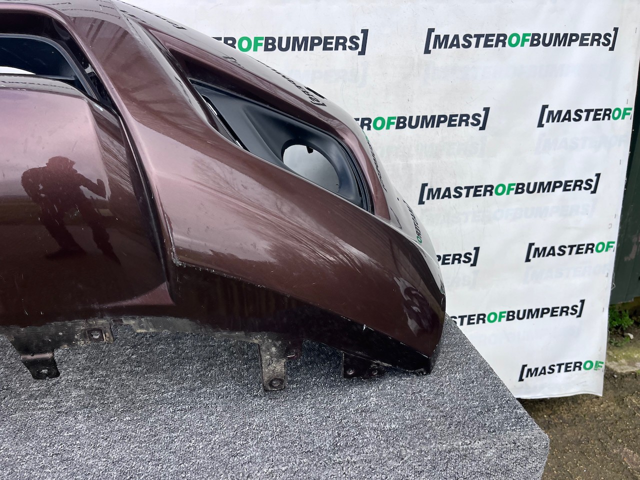 Nissan Navara Tekna Pick Up Mk4 2016-2021 Front Bumper + Jets Genuine [l686]