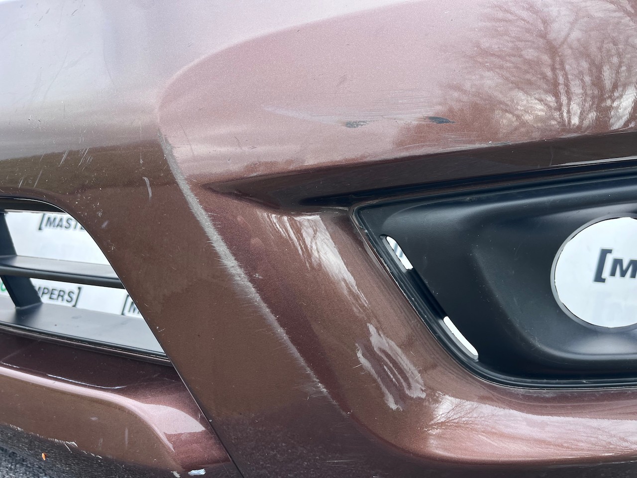 Nissan Navara Tekna Pick Up Mk4 2016-2021 Front Bumper + Jets Genuine [l686]