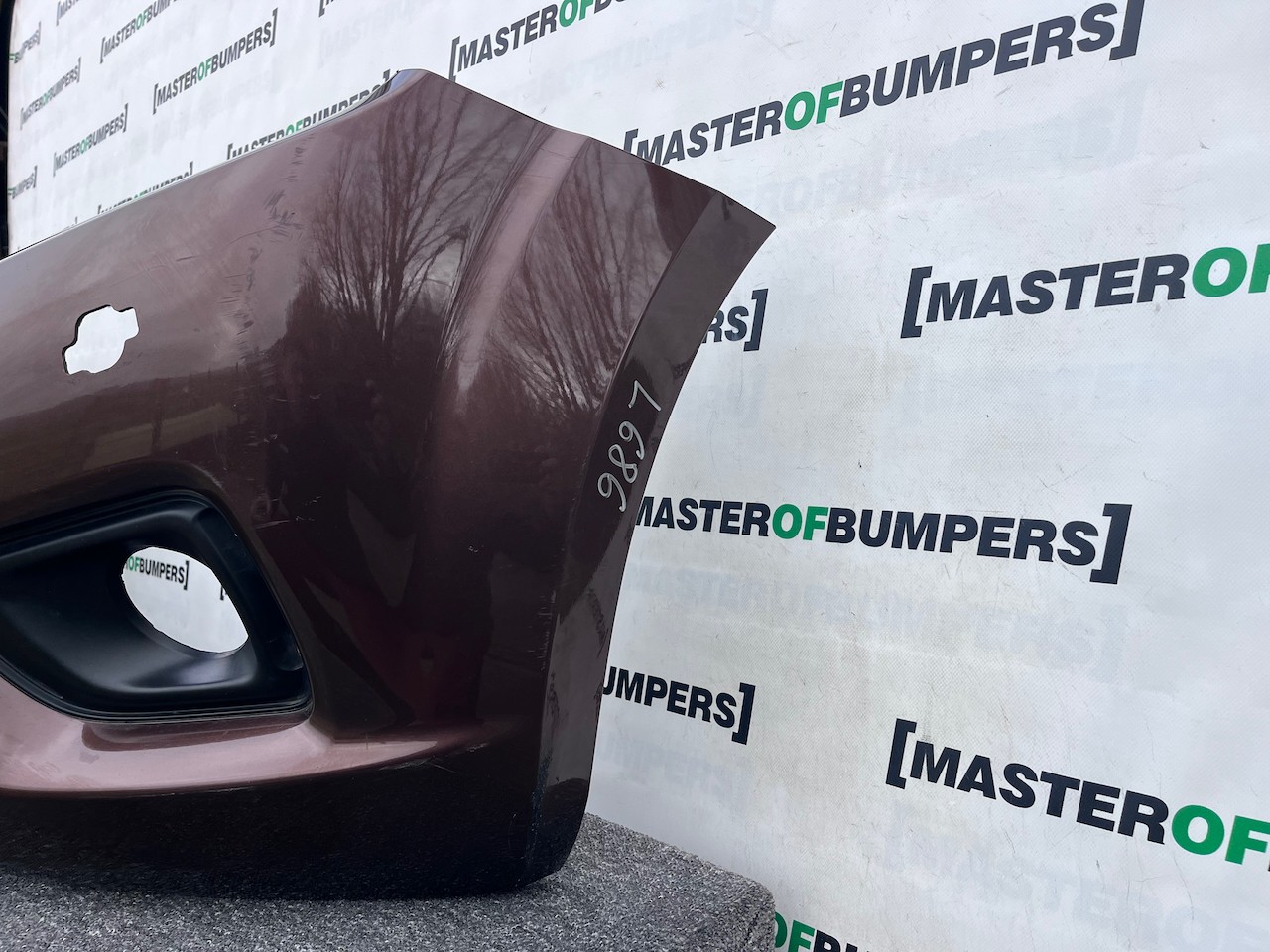 Nissan Navara Tekna Pick Up Mk4 2016-2021 Front Bumper + Jets Genuine [l686]