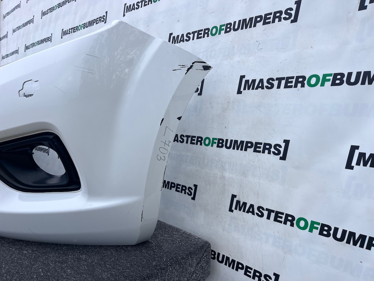 Nissan Navara Tekna Pick Up Mk4 2016-2021 Front Bumper + Jets Genuine [l703]