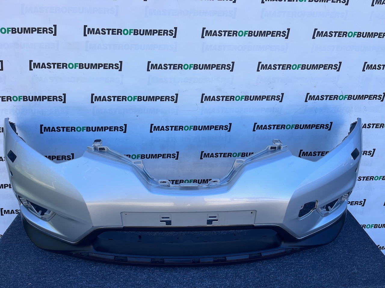 Nissan X Trail Acenta Mk3 2014-2017 Front Bumper 4 Pdc + Jets Genuine [l713]