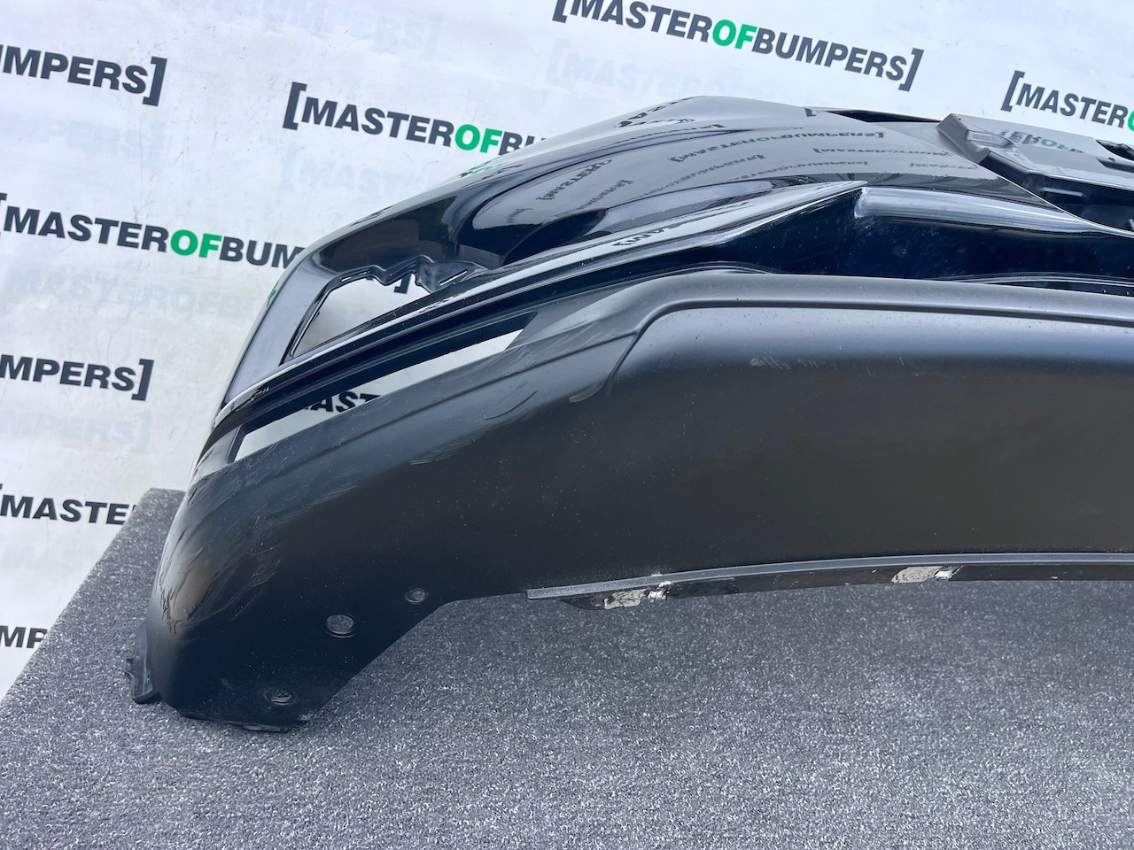Nissan Qashqai Tekna Mk2 Lift 2017-2020 Front Bumper 6 Pdc No Jets Genuin [l732]
