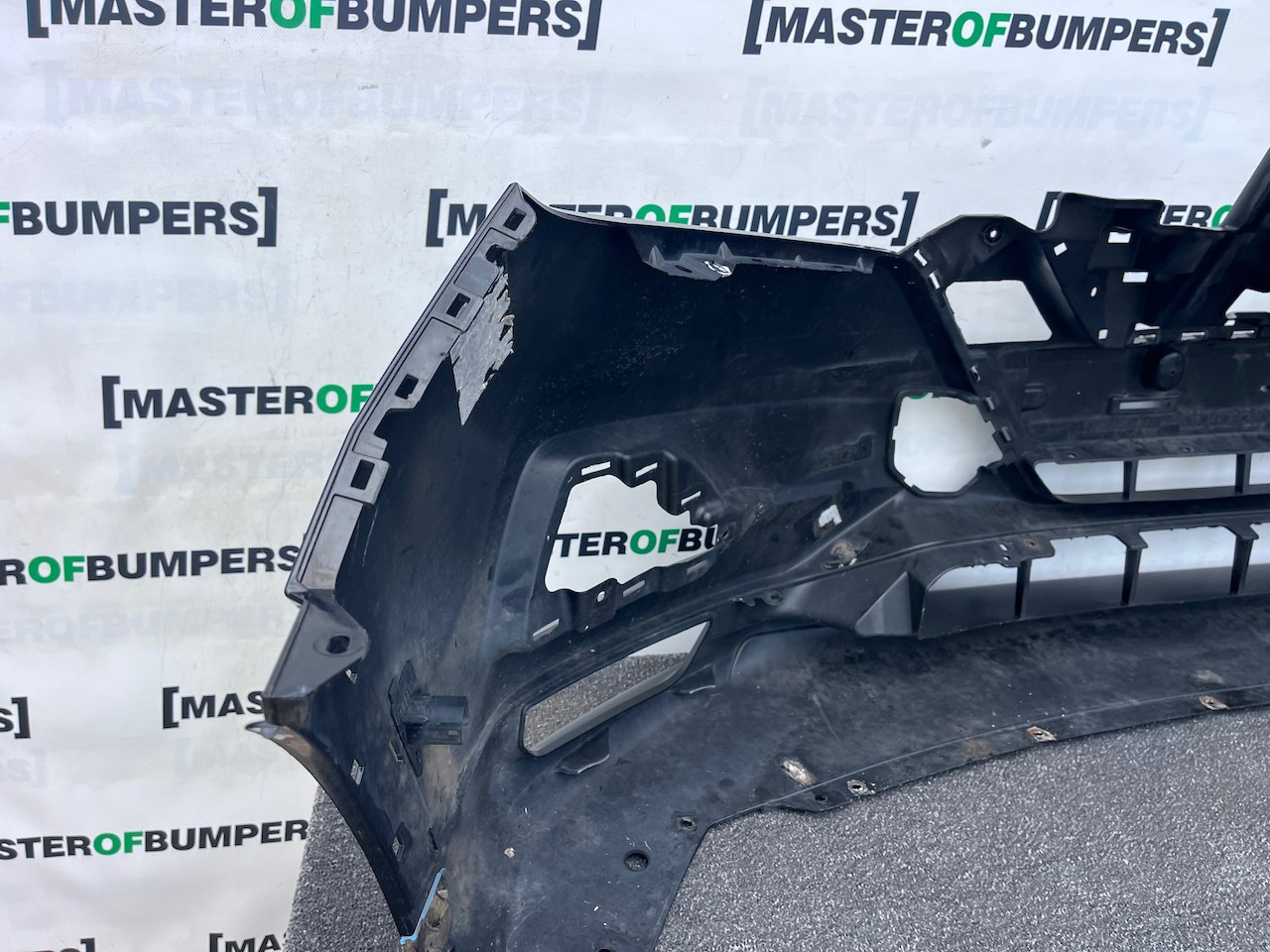 Nissan Qashqai Tekna Mk2 Lift 2017-2020 Front Bumper 6 Pdc No Jets Genuin [l732]