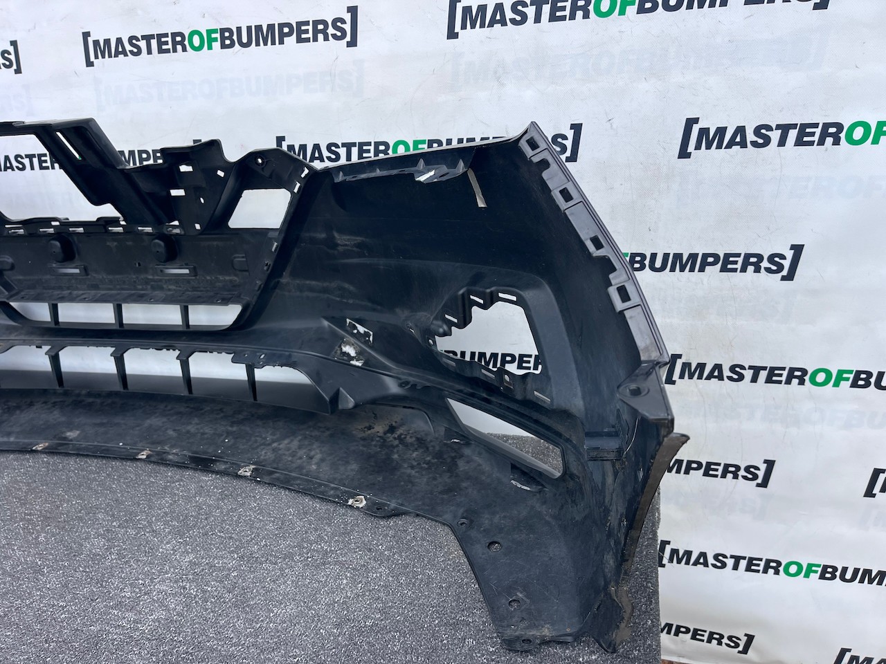 Nissan Qashqai Tekna Mk2 Lift 2017-2020 Front Bumper 6 Pdc No Jets Genuin [l732]