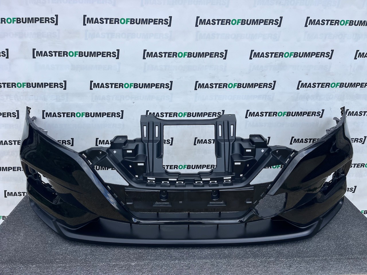 Nissan Qashqai Tekna Mk2 Lift 2017-2020 Front Bumper 6 Pdc No Jets Genuin [l732]
