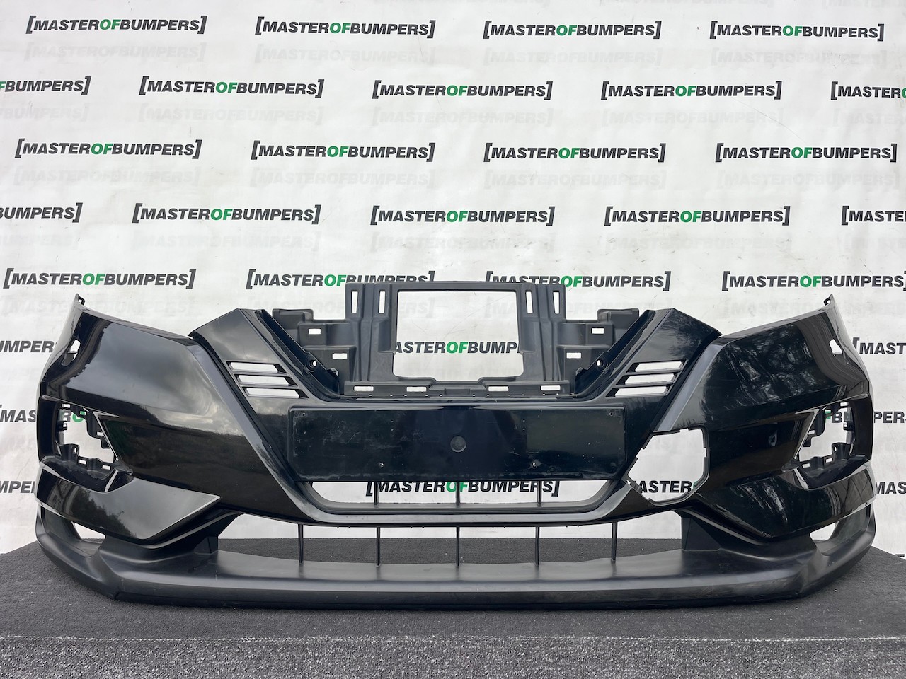 Nissan Qashqai Tekna Mk2 Lift 2017-2020 Front Bumper 6 Pdc + Jets Genuin [l743]