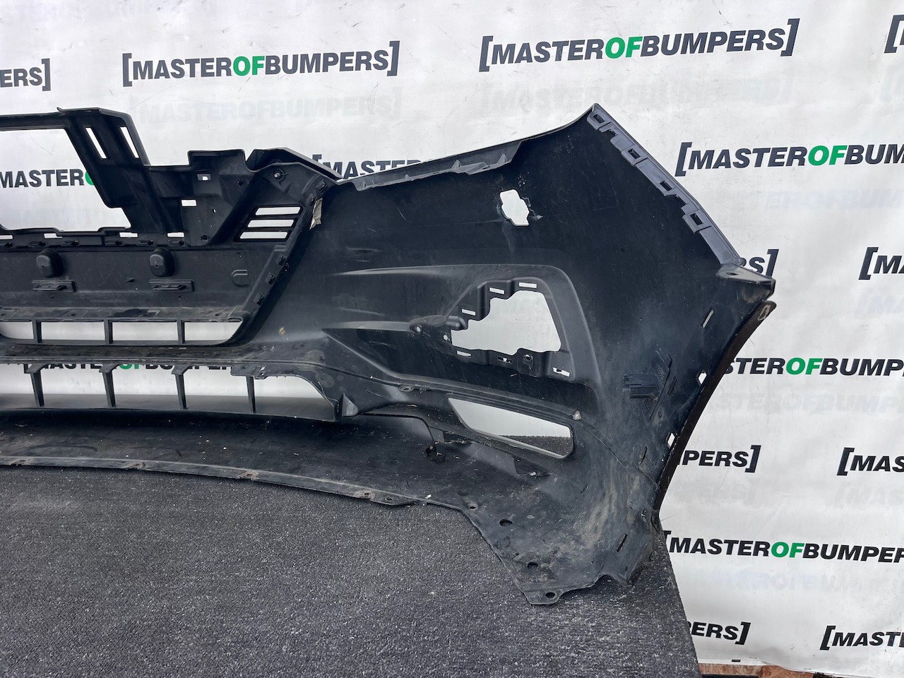 Nissan Qashqai Tekna Mk2 Lift 2017-2020 Front Bumper 6 Pdc + Jets Genuin [l743]