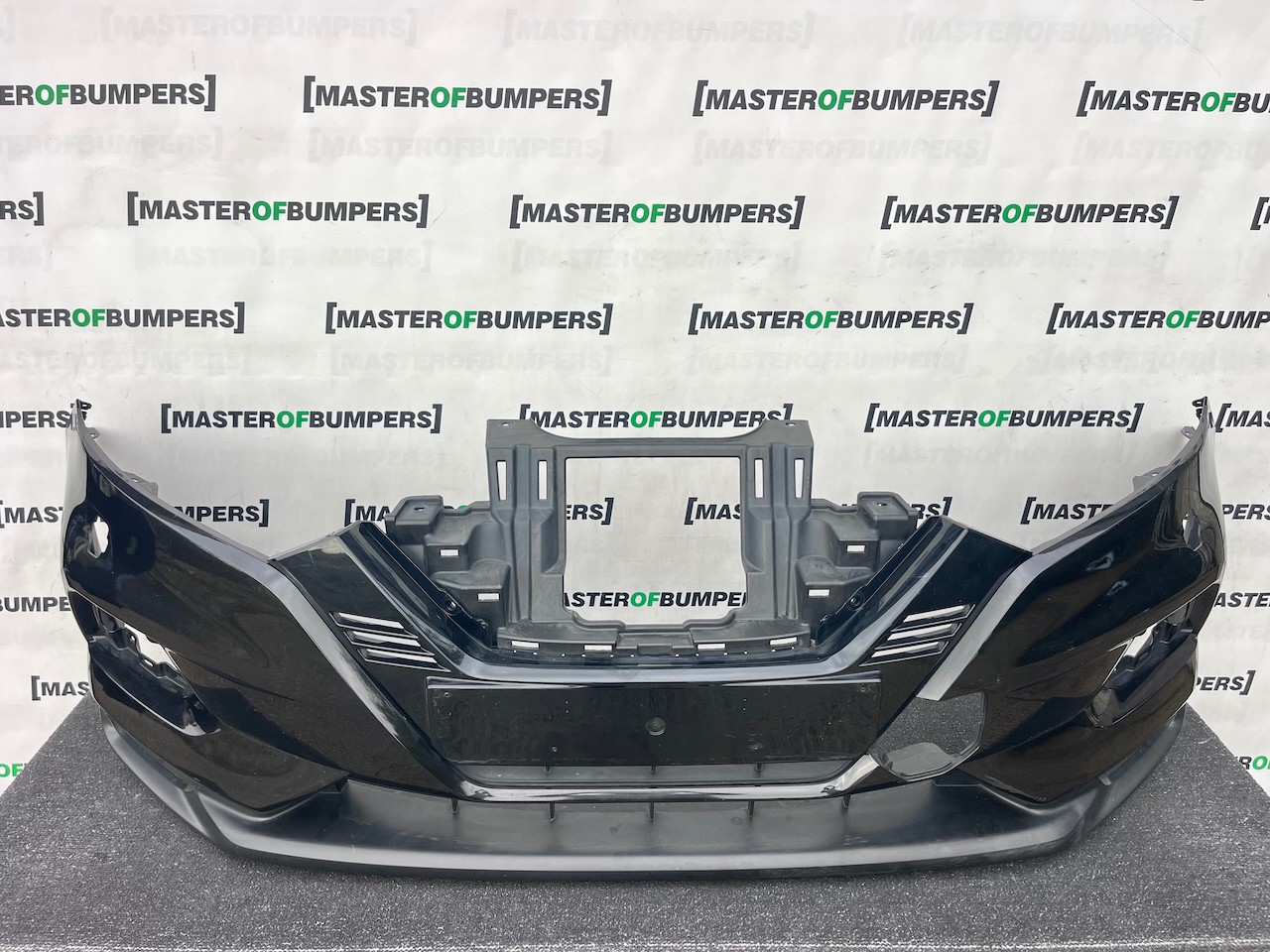 Nissan Qashqai Tekna Mk2 Lift 2017-2020 Front Bumper 6 Pdc + Jets Genuin [l743]
