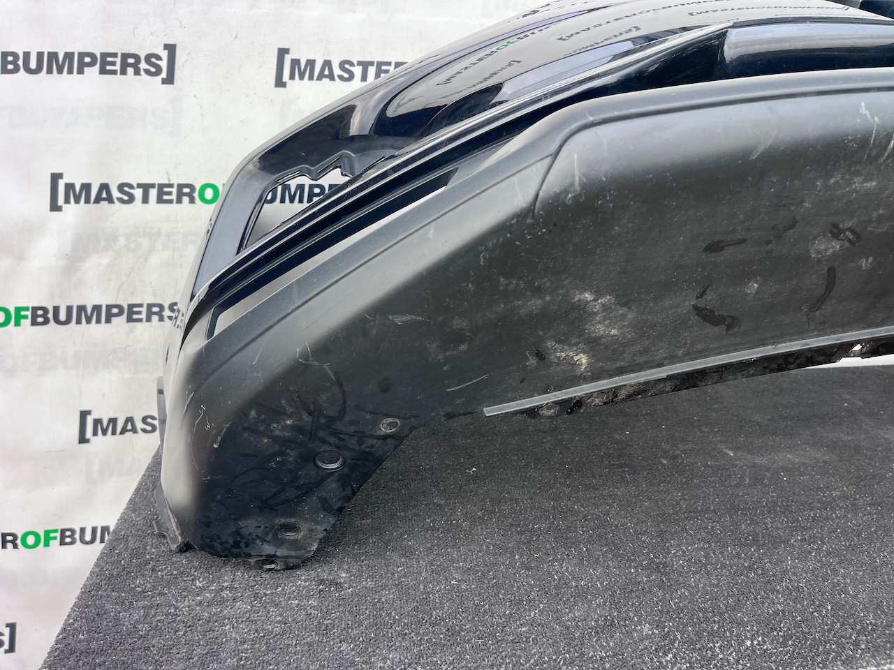 Nissan Qashqai Tekna Mk2 Lift 2017-2020 Front Bumper 6 Pdc + Jets Genuin [l743]