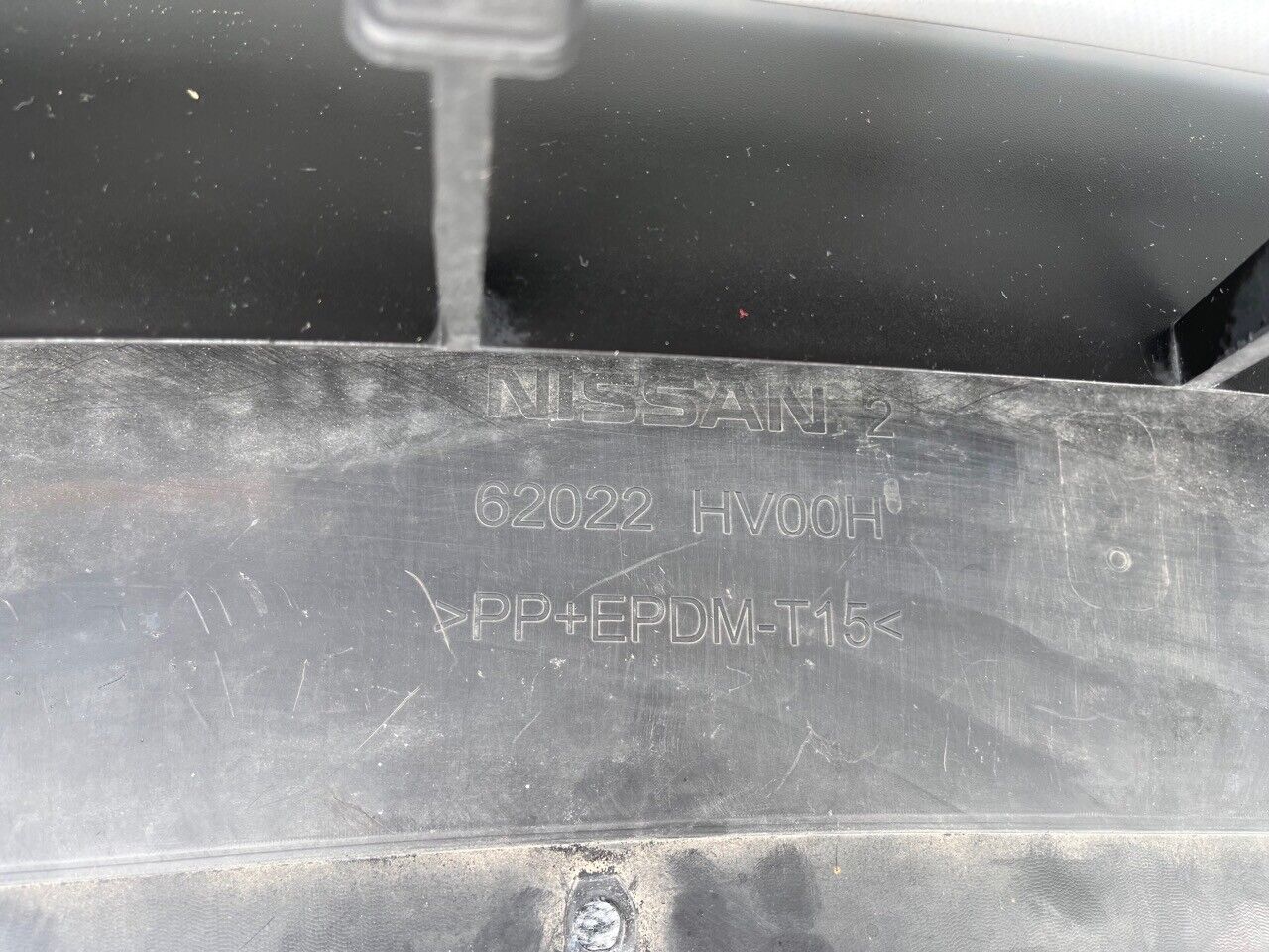 Nissan Qashqai Tekna Mk2 Face Lift 2014-2017 Front Bumper No Jets Genuine [l472]