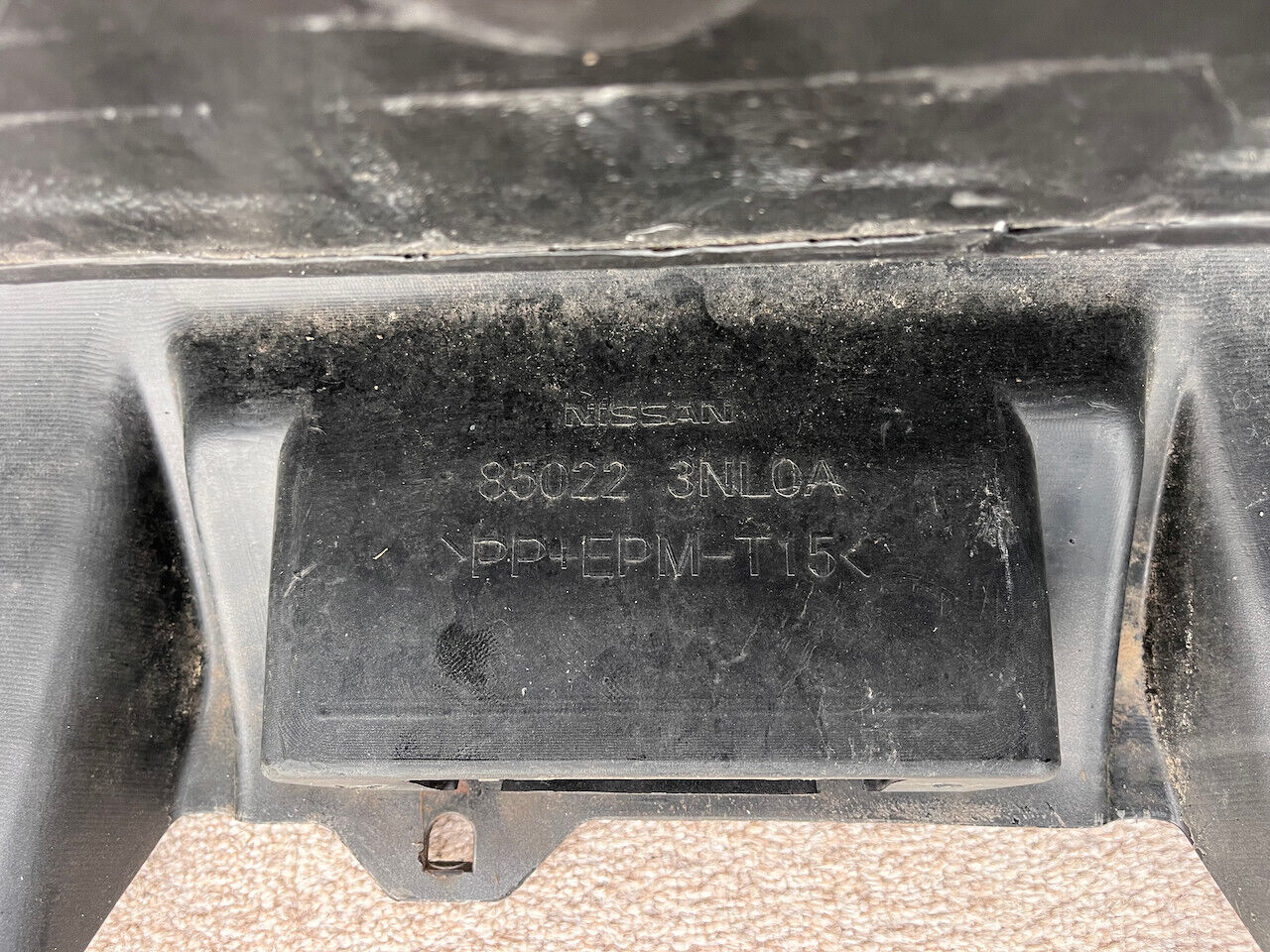 Nissan Leaf Tekna N-connecta Mk1 2010-2017 Rear Bumper No Pdc Genuine [l558]