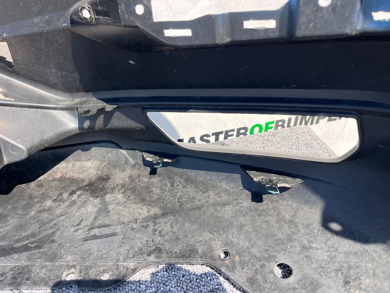 Nissan Qashqai Tekna Mk2 Lift 2017-2020 Front Bumper No Pdc +jets Genuine [l665]