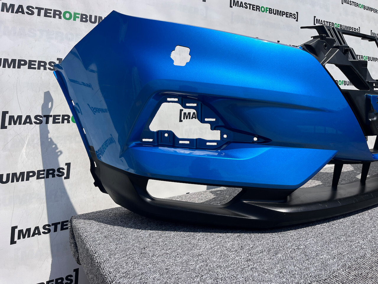 Nissan Qashqai Tekna Mk2 Lift 2017-2020 Front Bumper No Pdc +jets Genuine [l665]