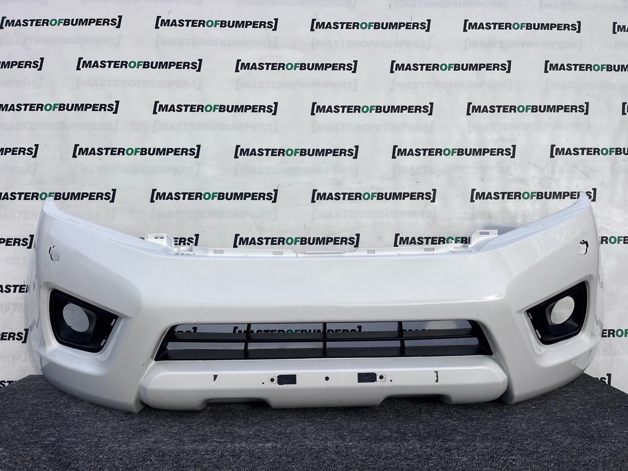 Nissan Navara Mk3 2016-2019 Front Bumper (for Model With Jets) Genuine [l666]