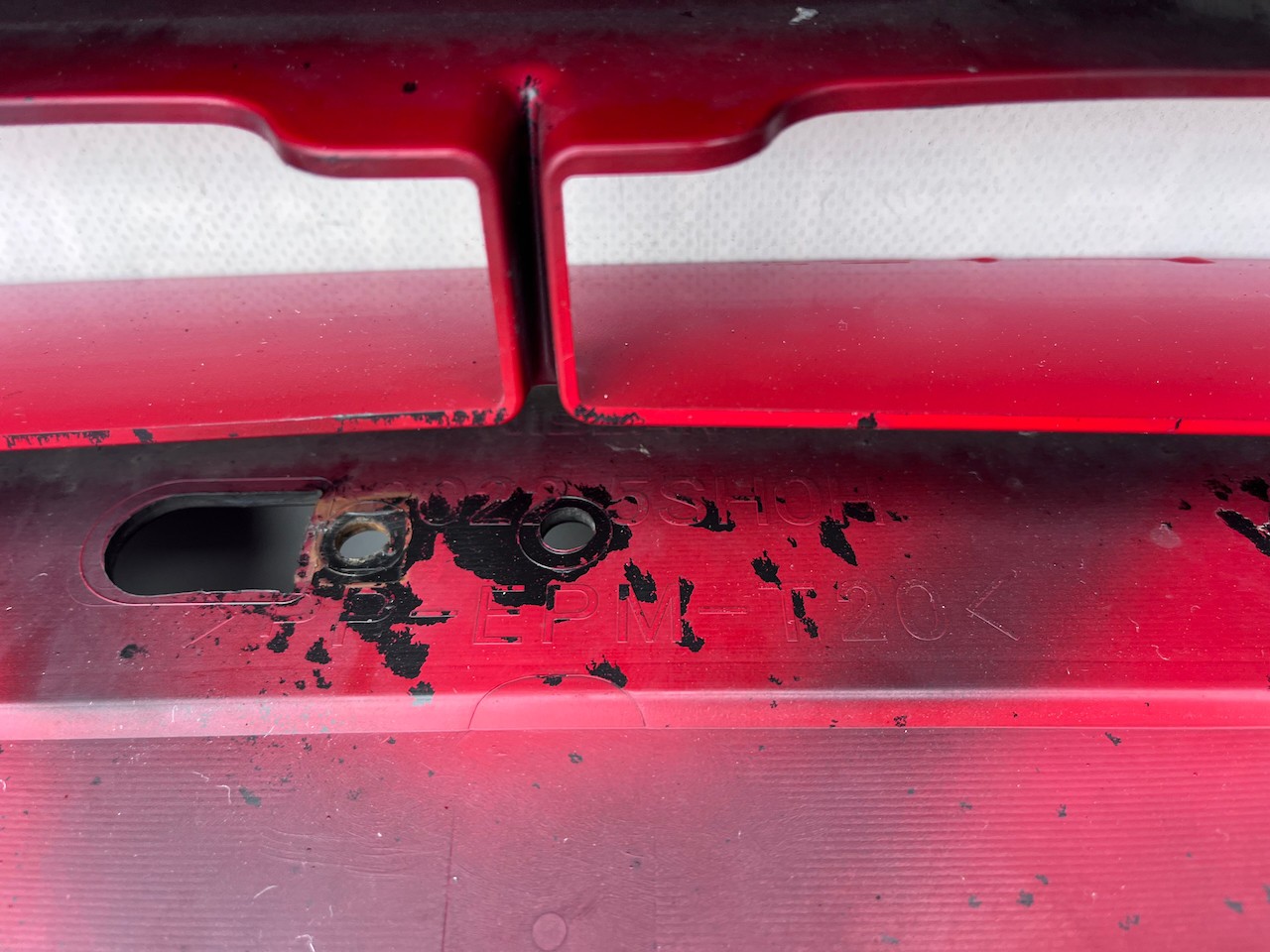 Nissan Leaf Tekna N-connecta Mk2 2017-2022 Front Bumper 4 Pdc Genuine [l698]