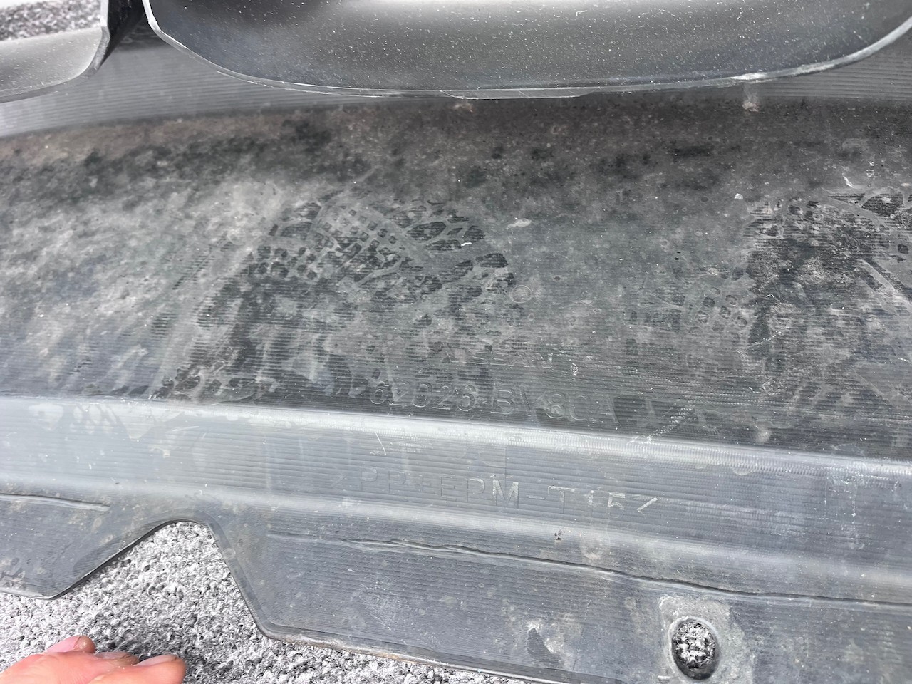 Nissan Juke Mk1 Face Lifting 2015 - 2019 Front Bumper Grey Genuine [l701]