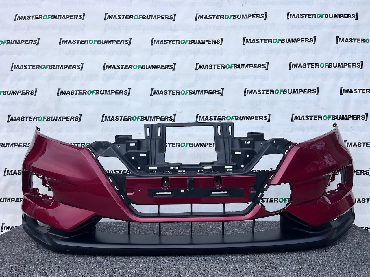 Nissan Qashqai Tekna Mk2 Lift 2017-2020 Front Bumper No Pdc Genuin [l706]