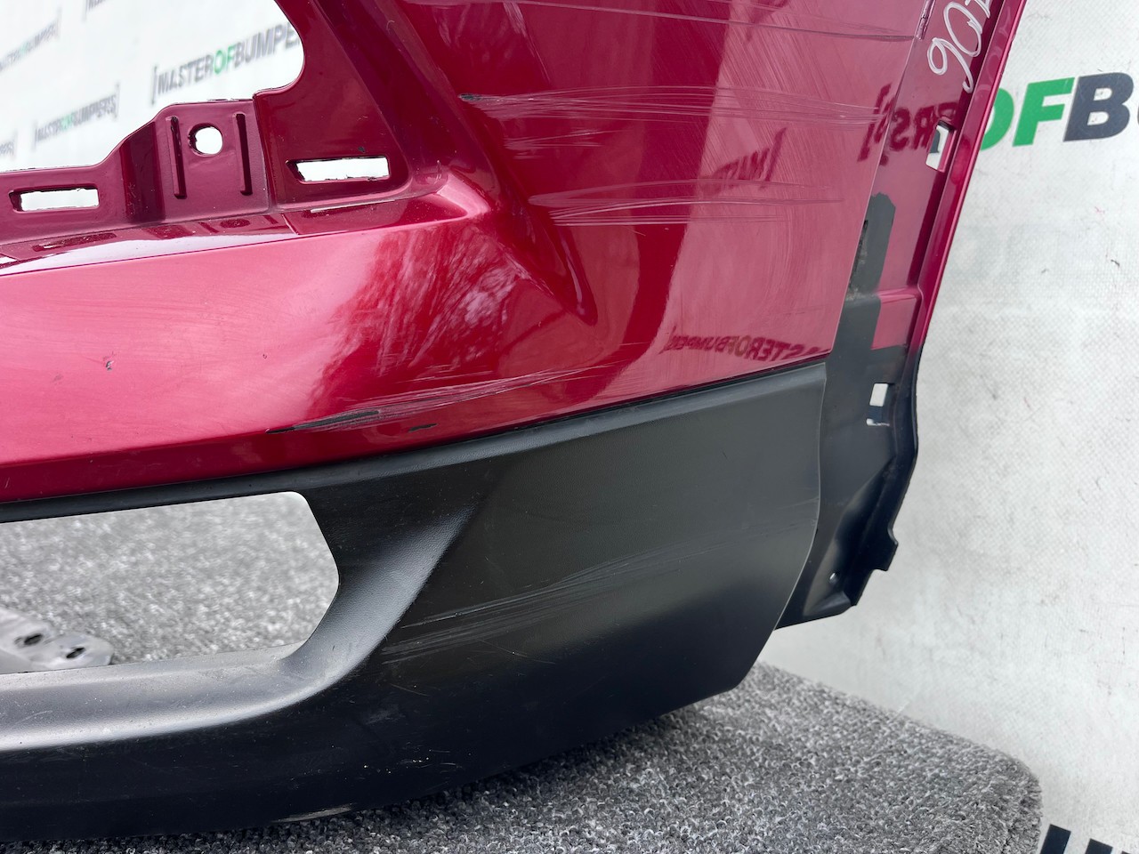 Nissan Qashqai Tekna Mk2 Lift 2017-2020 Front Bumper No Pdc Genuin [l706]