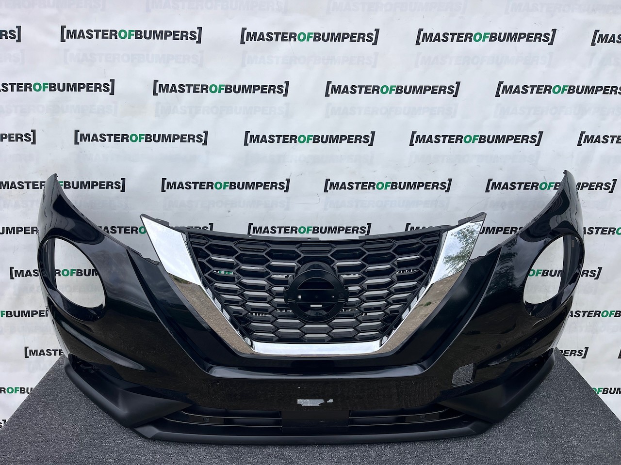 Nissan Juke Acenta Connect Mk2 2019-2025 Front Bumper Black W/lip Genuine [l712]