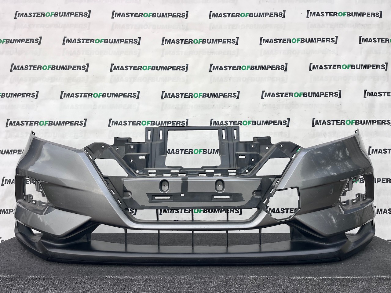 Nissan Qashqai Tekna Mk2 Lift 2017-2020 Front Bumper 6 Pdc No Jets Genuin [l728]