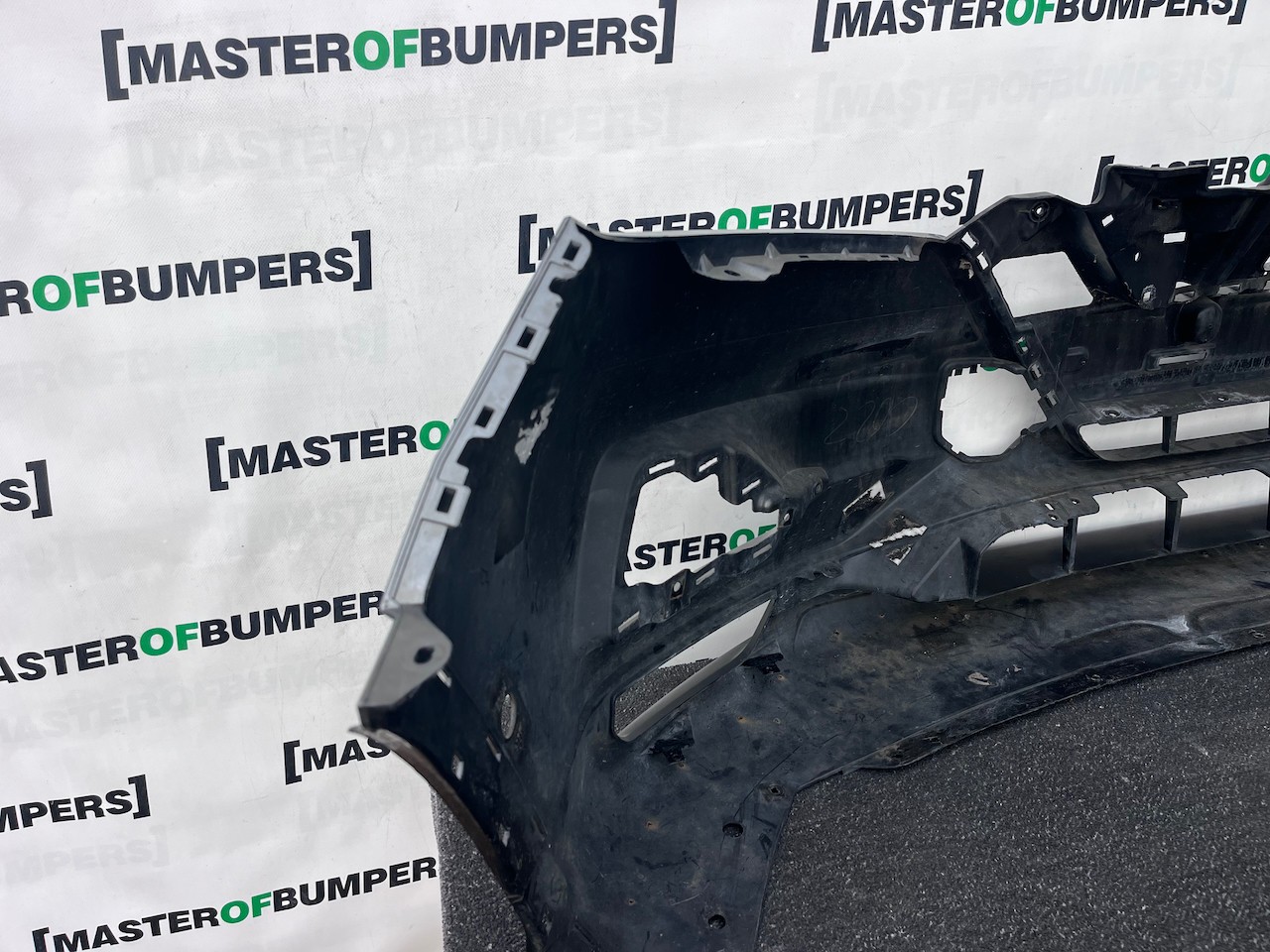 Nissan Qashqai Tekna Mk2 Lift 2017-2020 Front Bumper 6 Pdc No Jets Genuin [l728]