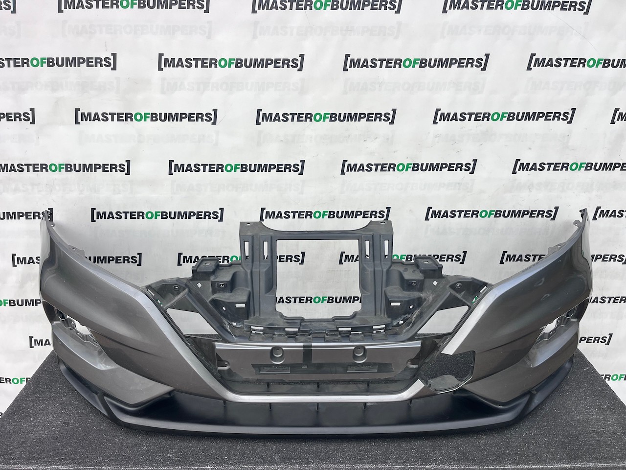 Nissan Qashqai Tekna Mk2 Lift 2017-2020 Front Bumper 6 Pdc No Jets Genuin [l728]