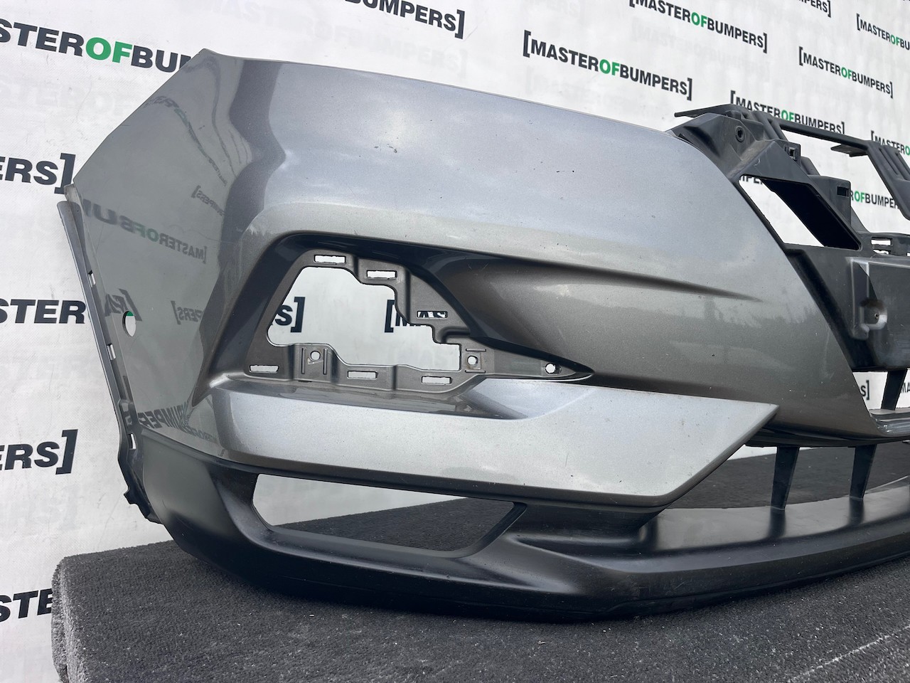 Nissan Qashqai Tekna Mk2 Lift 2017-2020 Front Bumper 6 Pdc No Jets Genuin [l728]