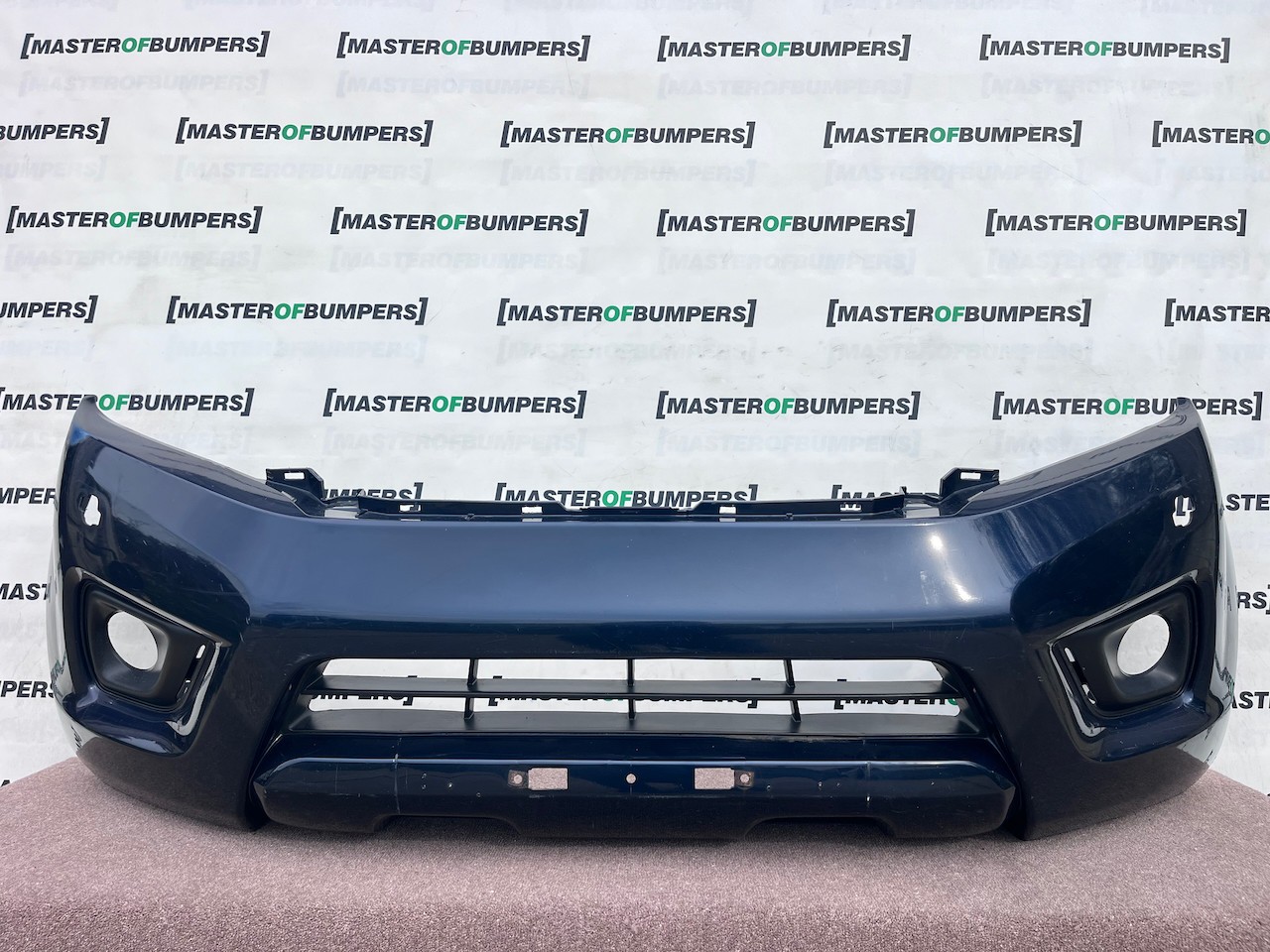Nissan Navara Tekna Pick Up Mk4 2016-2021 Front Bumper + Jets Genuine [l746]