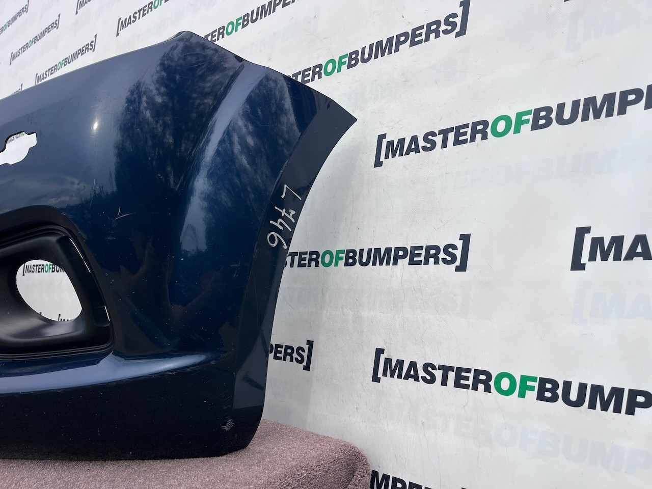 Nissan Navara Tekna Pick Up Mk4 2016-2021 Front Bumper + Jets Genuine [l746]