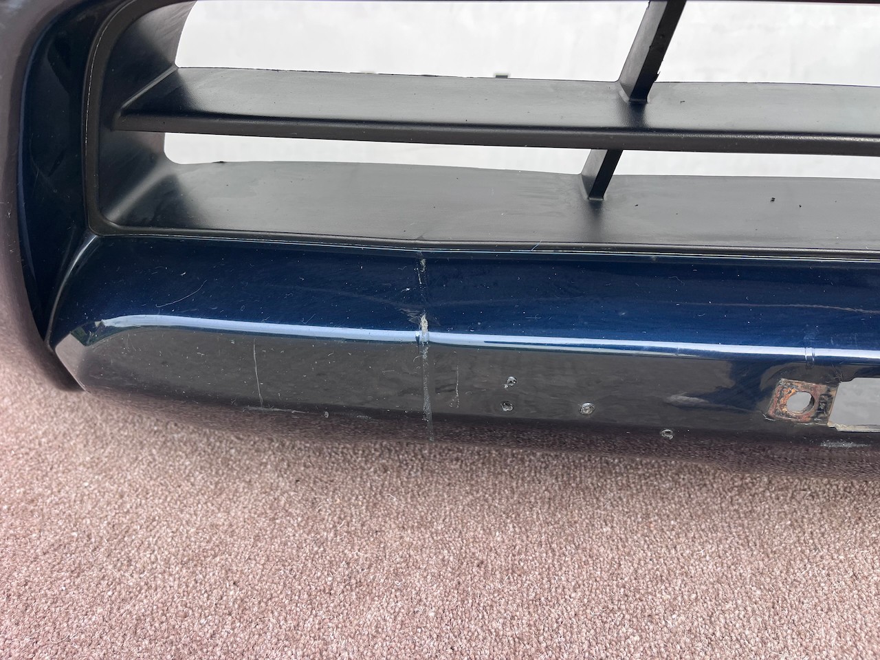Nissan Navara Tekna Pick Up Mk4 2016-2021 Front Bumper + Jets Genuine [l746]