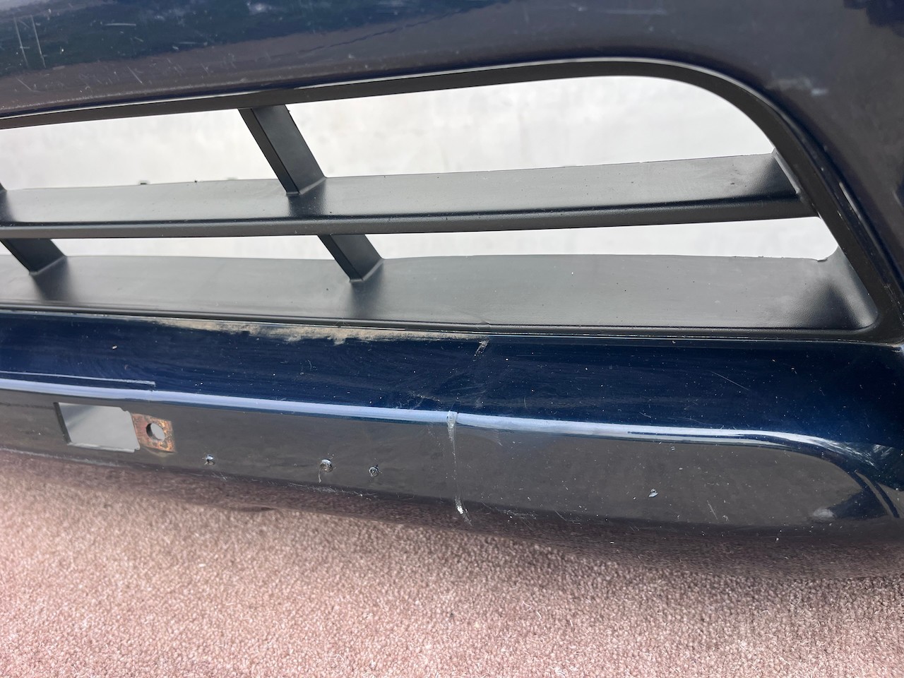 Nissan Navara Tekna Pick Up Mk4 2016-2021 Front Bumper + Jets Genuine [l746]