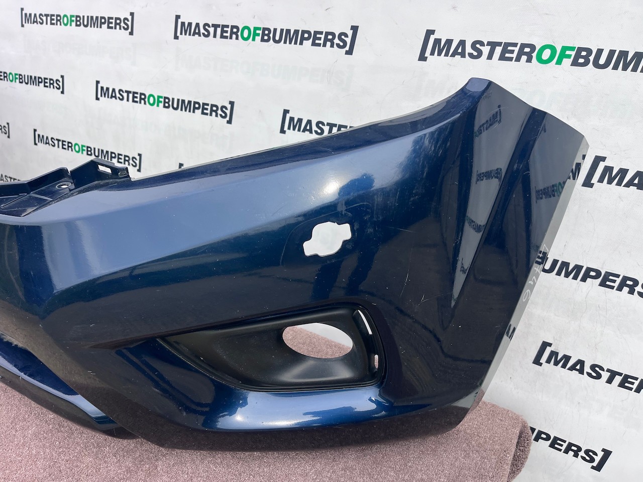 Nissan Navara Tekna Pick Up Mk4 2016-2021 Front Bumper + Jets Genuine [l746]