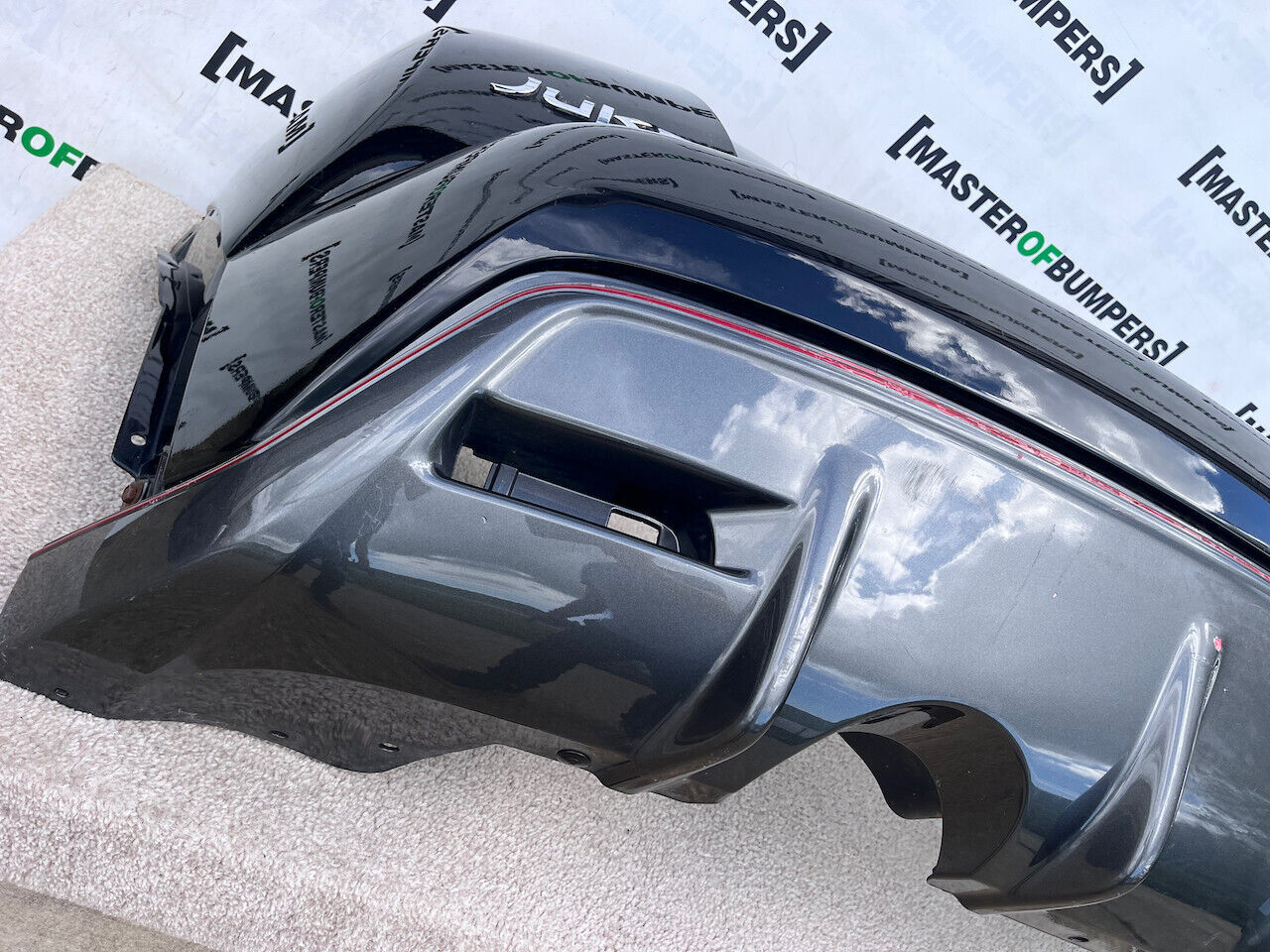 Nissan Juke Nismo Rs 2012 - 2018 Rear Bumper W/diffuser Genuine [l485]