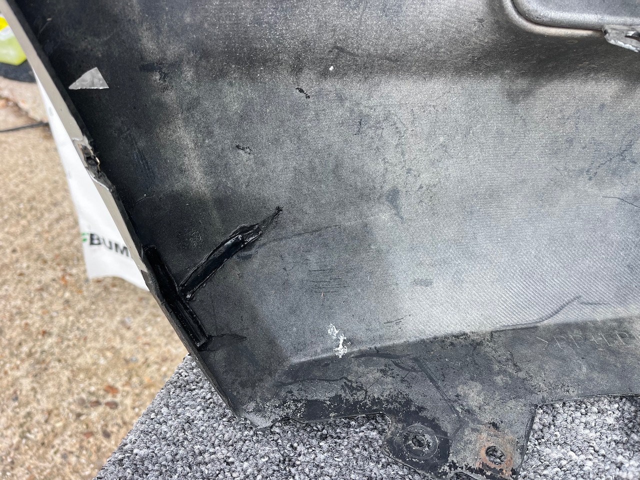 Nissan Navara Tekna Pick Up Mk4 2016-2021 Front Bumper + Jets Genuine [l647]