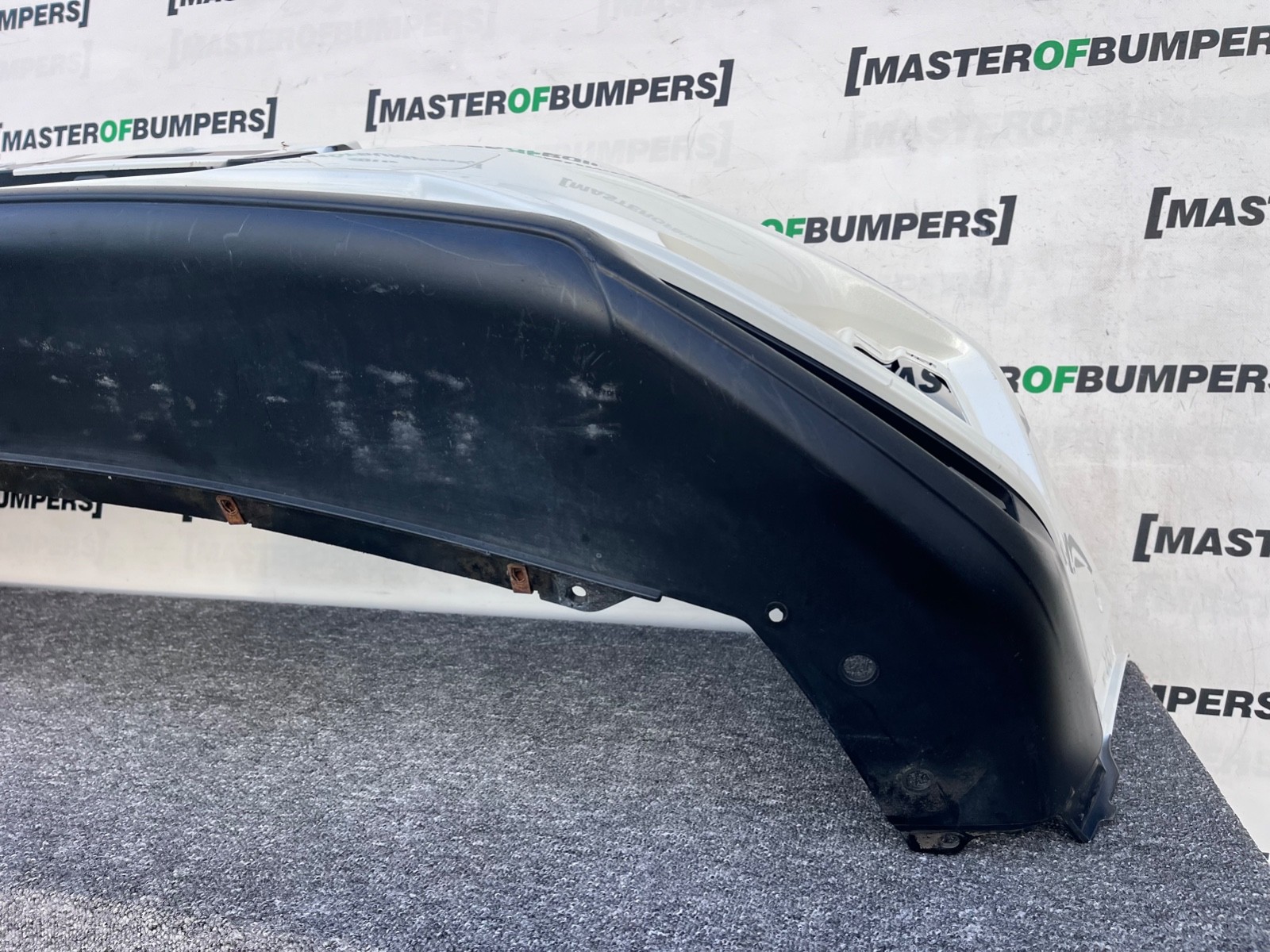 Nissan Qashqai Mk2 Facelift 2017-2020 Front Bumper 6 Pdc No Jets Genuine [l673]